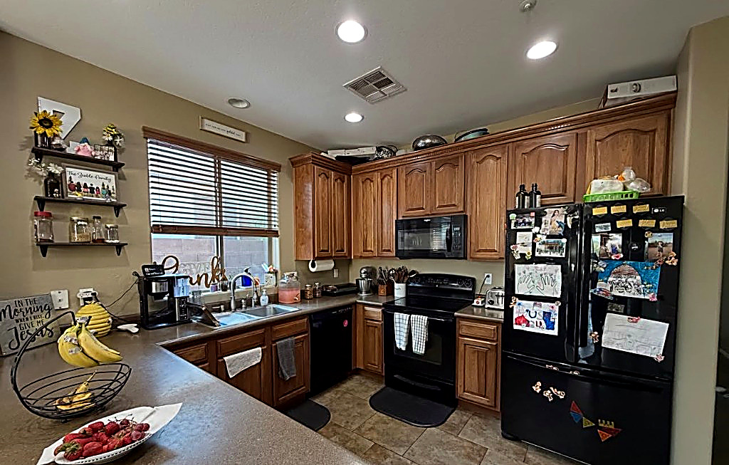The home kitchen in Vistancia where Heaven's Harvest granola is baked.